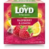 Фруктовый чай LOYD с малиной и лимоном 20 x 2 г