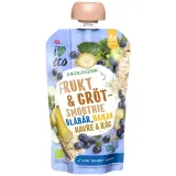 Пюре I LOVE ECO с черникой и бананом 6 +, 120 г
