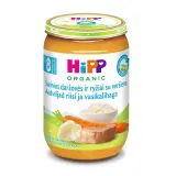 Ekol. vegetables, rice, veal HIPP, 8 months, 220 g