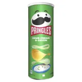 Potato chips with sour cream and onion, PRINGLES, 165g