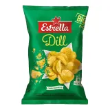 Волнистые картофельные чипсы с укропом ESTRELLA, 180г