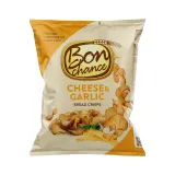 Bread chips with cheese and garlic, BON CHANCE, 240g
