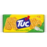 Sour cream and onion flavor crackers TUC, 100 g