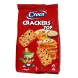Tr. krekeriai su sezamo sėklomis CROCO, 150 g