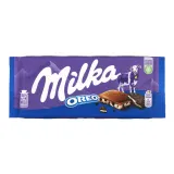 Шоколад с кусочками печенья OREO, MILKA, 100 г