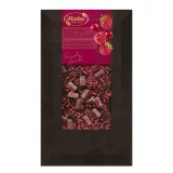 Dark chocolate with raspberry pieces RŪTA, 100 g