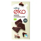 Organic dark chocolate 70% SALLING EKO, 100 g