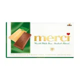 Chocolate MERCI with hazelnuts and almonds, 100 g