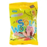 Želė saldainiai Rūgštūs kirm. RIMI, 100 g