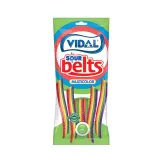 Жевательные VIDAL SOUR MULTICOLOR BELTS, 90 г