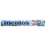 Mint flavored chewing candies MENTOS, 37.5 g