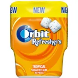 Vaisių skonio kramtomoji guma ORBIT, 67 g