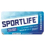 Chewing gum SPORTSLIFE SMASHMINT, 18 g