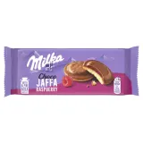 Raspberry filling cookies MILKA CHOCO JAFFA, 147 g