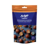 Cookies round SELGA with caramel milk chocolate, 120 g