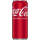 Sparkling soft drink COCA-COLA, 330 ml