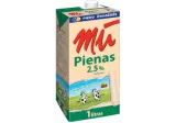 UAT pienas MŪ, 2,5 % rieb., 1 l