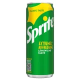 Газированный напиток со вкусом лимона и лайма SPRITE, 0,33л