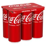 Gazuotas gaivusis gėrimas COCA-COLA, 6x0,33 l