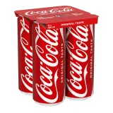 Soft drink COCA-COLA, 4 x 0,33 l