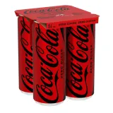 Gaz. gėr. su sald. COCA-COLA ZERO, 4 x 0,33 l