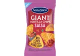 Large salsa flavor corn chips SANTA MARIA, 160 g