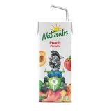 Persikų nektar. su minkštimu NATURALIS, 0,2 l