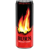 Газированный энергетический напиток BURN ORIGINAL, 250 мл