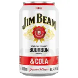 Alk.kokt.JIM BEAM&COLA, 4,5 %, 0,33 l sk.