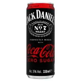 Alk. kok. JACK DANIEL'S & COLA Z. 5 %, 0,33 l