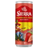 Alk. kokt. SIERRA STRAWBERRY, 6 %, 0,25 l 