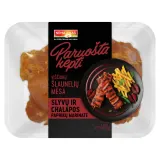 Chicken thigh meat with plums, regular marinade PK, 400 g