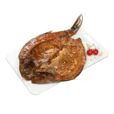 Hot smoked common bream fillet, 1 kg