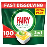 Капсулы для мытья посуды FAIRY AIN1 LEMON, 100 шт.