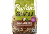 Granola su kakava ir datulių traškučiais PAULUNS, 420 g