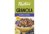 Granola PAULUNS su mėlynėmis, citrinų aliejumi ir kokosais, 450 g