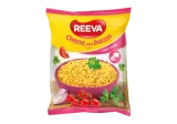 Greitai paruošiami makaronai REEVA, sūrio ir šoninės skonio, 60 g