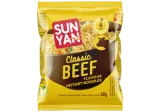 Быстро готовые макароны SUN YAN, говяжий вкус, 60 г