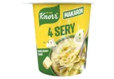 Greitai paruošiami makaronai KNORR, keturių rūšių sūrių sk., 66 g