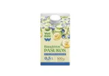 Raugintos pasukos su mėlyn. ir banan. WELL DONE, 0,5 % rieb., 500 g