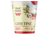 Sour Cream WELL DONE, 30% fat, 400 g