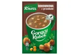 Greitai paruošiama baravykų sriuba KNORR CUP-A-SOUP su skrebučiais, 15 g