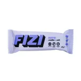 Balt. batonėlis su vanile KETO FIZI, 45 g