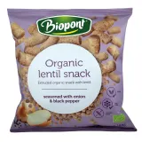 Organic lentil snack with onion BIOPONT, 60 g