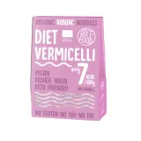 Ekol. makaronai DIET-FOOD VERMICELLI, 385 g