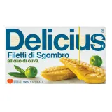 Skumbrės filė savo sultyse DELICIUS, 125g