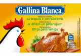 Chicken broth GALLINA BLANCA with dill and parsley (8 cubes), 80 g
