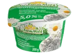 Varškė FARM MILK grūdeliais, 5 % rieb., 200 g