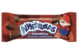 Glazed chocolate curd NYKŠTUKAS with chocolate pieces, 23.8% fat, 45 g