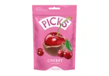 Lyophilized cherries PICKS with milk glaze, 90 g